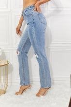 Load image into Gallery viewer, Kancan Abby High Rise Slim Straight Jeans