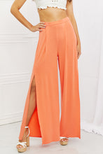 Load image into Gallery viewer, Culture Code Heatwave Front Slit Flowy Pants in Sherbet