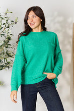 Load image into Gallery viewer, Zenana Round Neck Long Sleeve Sweater