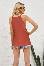 Load image into Gallery viewer, Grecian Neck Knit Tank