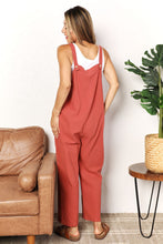 Load image into Gallery viewer, Double Take Wide Leg Overalls with Front Pockets