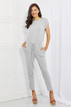 Load image into Gallery viewer, Culture Code Comfy Days Full Size Boat Neck Jumpsuit in Grey