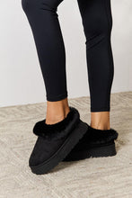 Load image into Gallery viewer, Legend Footwear Furry Chunky Platform Ankle Boots