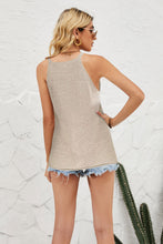 Load image into Gallery viewer, Grecian Neck Knit Tank