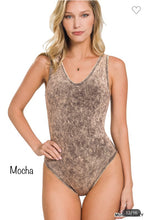 Load image into Gallery viewer, Acid Wash Bodysuit