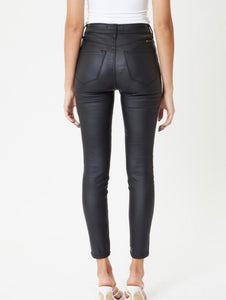KANCAN Black Leathered Pant 6341