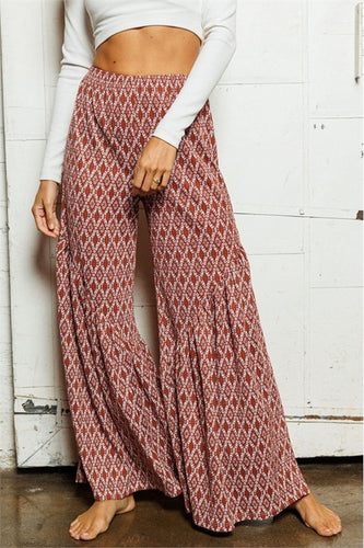 Printed Boho Pants