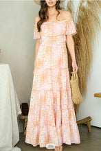 Load image into Gallery viewer, Leopard Floral Maxi