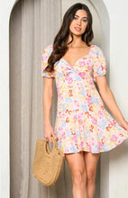 Load image into Gallery viewer, Floral Mini Dress