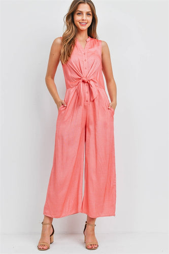 Coral Jumpsuit