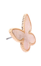 Load image into Gallery viewer, Mother of Pearl Butterfly Studs