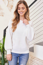 Load image into Gallery viewer, Ivory Sweater Knit