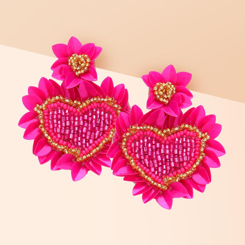 Heart Statement Dangles