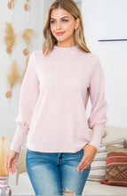 Load image into Gallery viewer, Glitter Mock Neck Top