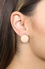 Load image into Gallery viewer, Wood Stud Earrings