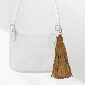 Leather Tassel Purse Accessory