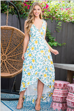 Load image into Gallery viewer, Floral High Low Dress