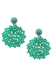 Emerald Bead Dangles